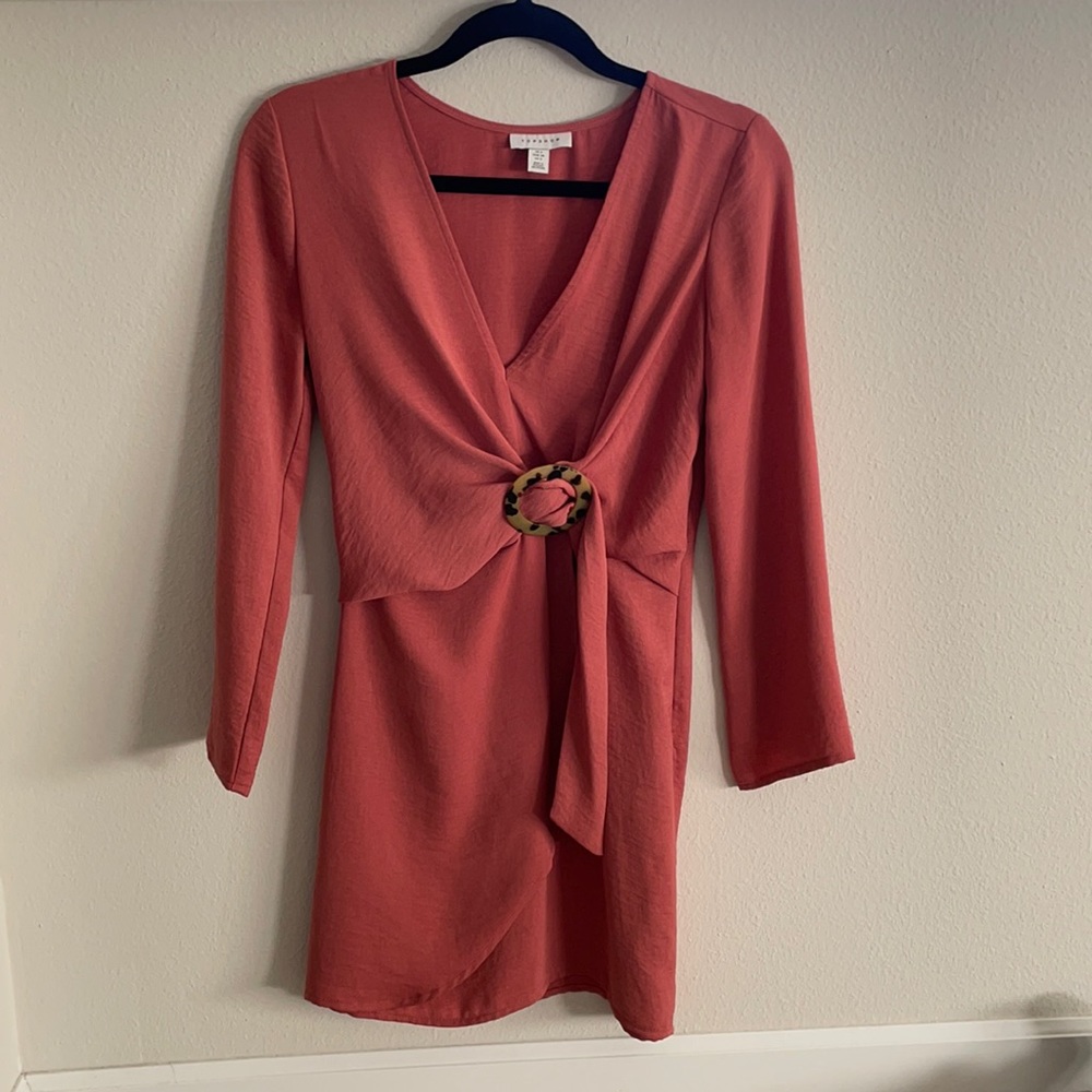 Top Shop dress with V neck line